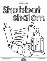 Shabbat Coloring Pages Printable Sketch Page sketch template