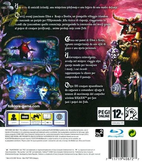 Folklore for PlayStation 3 - Sales, Wiki, Release Dates, Review, Cheats, Walkthrough