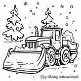 Snow Plow Coloring Pages  Free & Printable sketch template