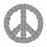 Free Peace Sign Coloring Pages Pdf To Print  Coloringfoldercom sketch template