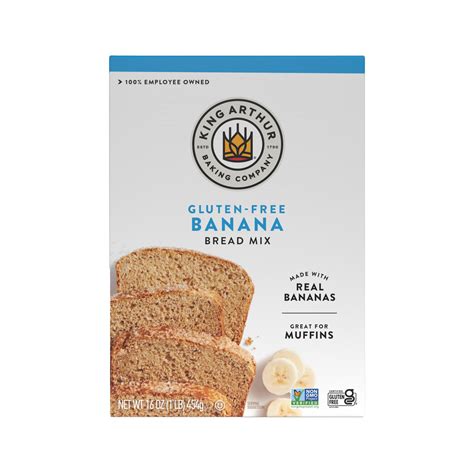 King Arthur Gluten Free Banana Bread Mix - Shop Baking Mixes at H-E-B