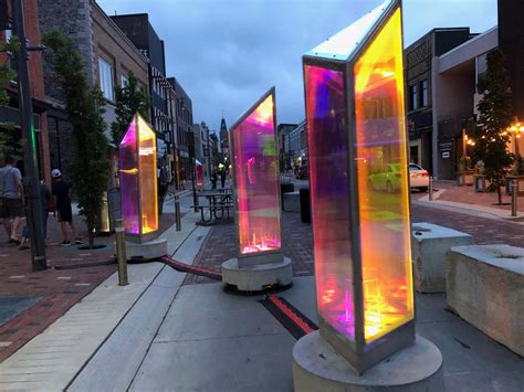 Front Street art installation brightens downtown Belleville | Quinte News