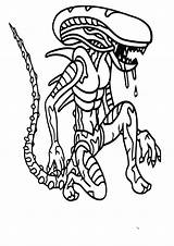 Alien Coloring Pages For Kids Printable Free sketch template