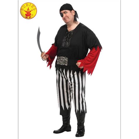 Pirate King Costume - Men's Plus – Cracker Jack Costumes Brisbane