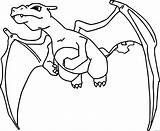 Pokemon Charizard Coloring Page » Turkau sketch template