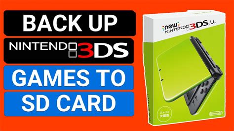 Schicksal Beste Zähmen play 3ds games from sd card Festland ...