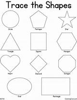 Rectangle Shape Coloring Page sketch template