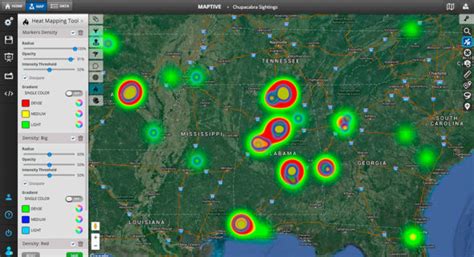 Heat Map Generator: Create a Custom Heat Map - Maptive