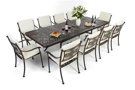 Outdoor dining sets for 12 | Hawk Haven