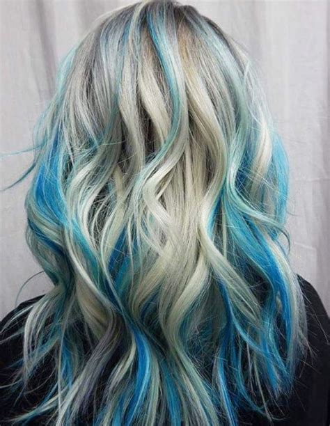 Gimme the Blues: Bold Blue Highlight Hairstyles