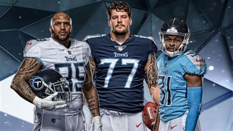 Tennessee Titans new uniforms revealed