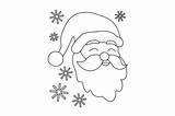 Santa Claus Coloring Page SVG Cut  By Creative Fabrica Crafts sketch template