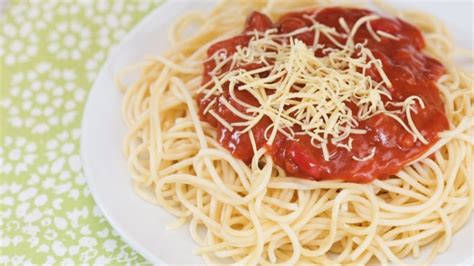 Jollibee Filipino Spaghetti Recipe | Deporecipe.co