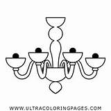 Chandelier Coloring Page  Ultra Pages sketch template