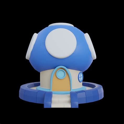 STL file Toad House Super Mario Bros U・3D printable model to download・Cults