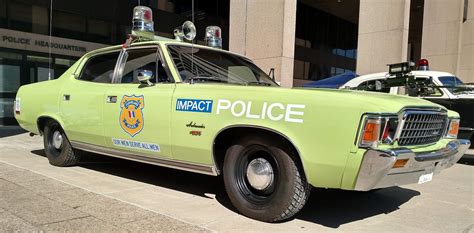 1973 AMC Ambassador Impact Task Force Patrol Car 601 - Cleveland Police Museum