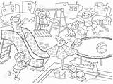 Parque Colorear Children Coloring Pages Art Drawings For  sketch template
