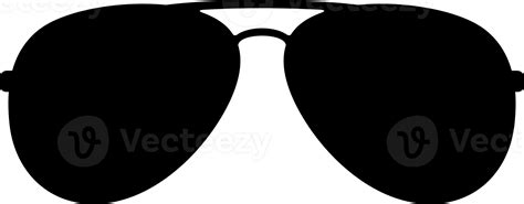 Aviator sunglasses silhouette png illustration 8513777 PNG