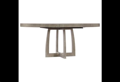 Hooker Furniture Affinity Transitional 48" Round Pedestal Dining Table with Leaf | Virginia ...