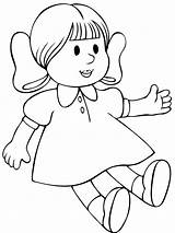 Printable Doll Coloring Pages  Portal Tribun sketch template