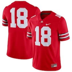 #15 Ohio State Buckeyes Nike Black Pack Limited Plus Football Jersey ...