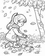 67  Fall Coloring Pages Leaves Pumpkins & Squirrels And More sketch template