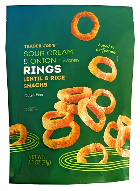 Amazon.com: Trader Joe’s Sour Cream & Onion Flavored Rings, Lentil ...