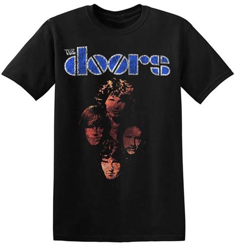 The Doors TShirt Tee Old Band Black Vintage Classic Rock Band T Shirt 1 ...