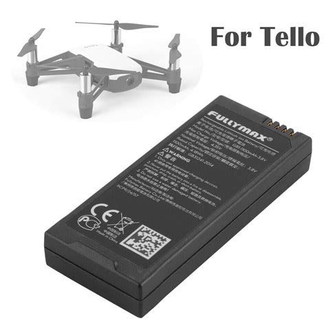 Intelligent Flight Battery 1100mAh 3.8V for DJI Tello Hobby Quadcopter RC764 - Walmart.com ...