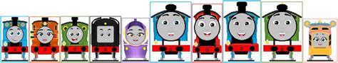 All Engines Go Front View Sprites (Season 25) by ShanayaTheAshimaFan on ...