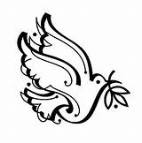 Peace Dove Coloring Page At GetColoringscom  Free Printable colorings sketch template