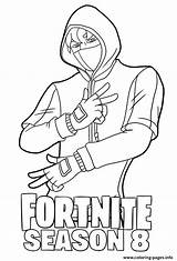 Ikonik Fortnite Season 8 Coloring Page Printable  Pages To sketch template