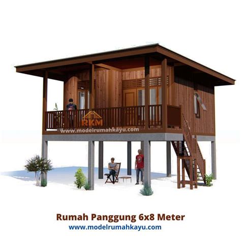 Rumah Panggung Modern Minimalis - Rumah Panggung Kayu Rumah Kayu Bongkar Pasang