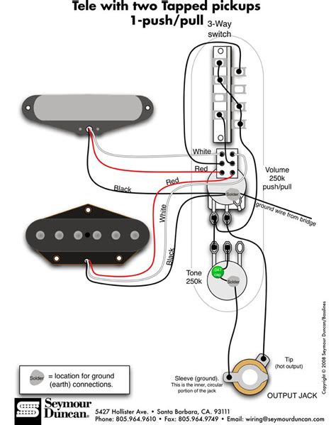 Fender Tele 4 Way Switch Wiring Diagram