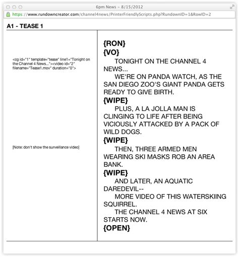 Using script studio software for tv series - feelgulu