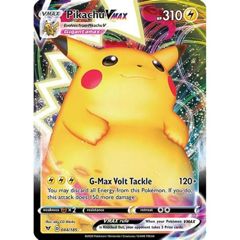 Pokemon Vivid Voltage Pikachu VMAX #44 - Walmart.com - Walmart.com