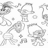 Trolls World Tour Coloring Pages Printable For Free Download sketch template