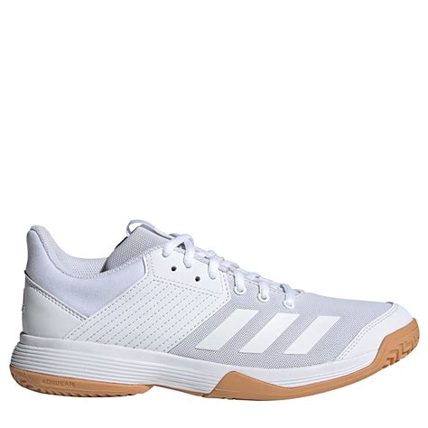 adidas Leather Ligra 6 Volleyball Shoes in White - Lyst