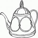 teapot coloring page 746774 sketch template