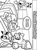 School Bus Safety Coloring Pages Sketch Coloring Page sketch template
