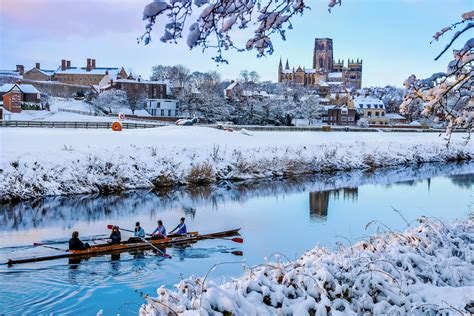 Rowers braving the winter weather in Durham – Stevie Landscapes Photography Store