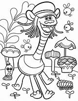 Trolls Movie Coloring Pages  Best For Kids sketch template