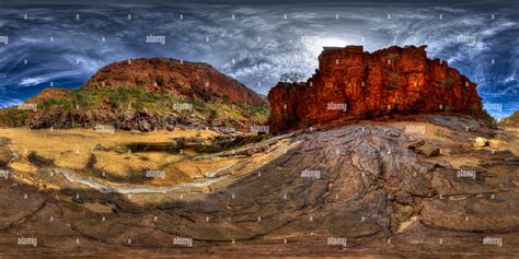 360° view of Ormiston Gorge Waterhole - HDR - Alamy