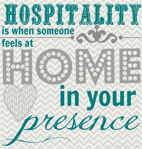 35 best Quotes Hospitality, Friendships, Christian Living images on ...