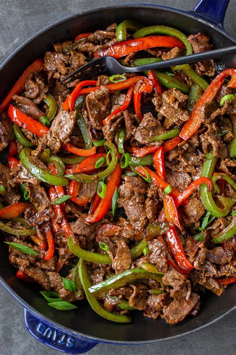 30-Minute Pepper Steak Stir Fry - Momsdish