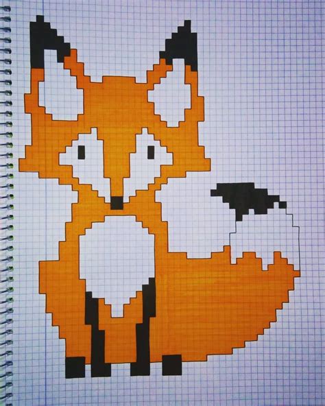 Graph Paper Drawings Animal – Warehouse of Ideas