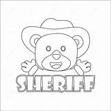 Cute Junior Sheriff Coloring Pages  Coloring Cool sketch template