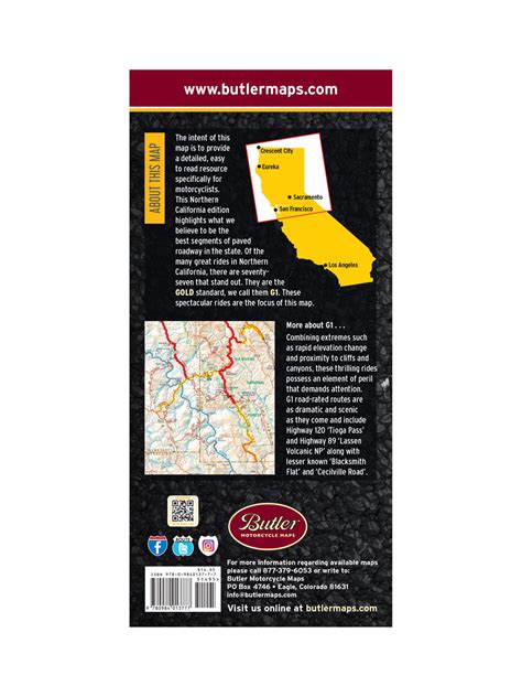 Butler Northern California G1 Map – Union Garage