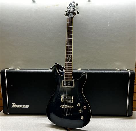 IBANEZ SZ520 6 STRING ELECTRIC GUITAR BLUE WITH ORIGINAL CASE ...