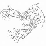 Yveltal Mioutou Tudodesenhos Ak0 Ancenscp Snut Sketch Coloring Page sketch template